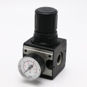 Zawór regulacji ciśnienia labs-free z manometrem Wika Cl. 2.5