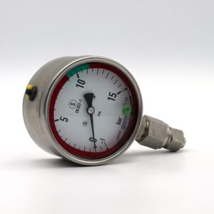 Cl. 1.0 Manometer EN 837-1 316l -115 bar