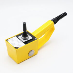 Joystick/przełącznik dźwigniowy sterowania ręcznego żółty