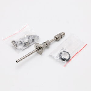 Przepust cieczy ze stali nierdzewnej ISO-KF DN 16